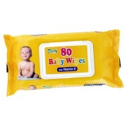 Baby Wipes Dětské vlhčené ubrousky s vitaminem E 80ks