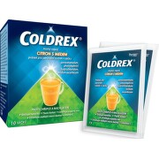COLDREX HORKÝ NÁPOJ CITRON S MEDEM 750MG/10MG/60MG perorální prášek pro roztok v sáčku 10 I