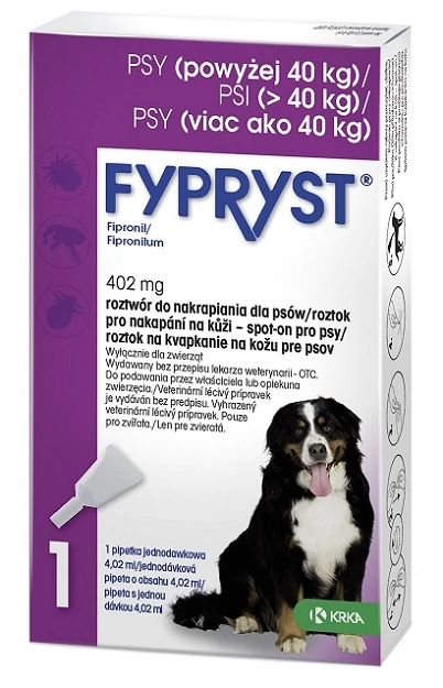 Fypryst 402mg spot-on pro psy 1x4.02ml