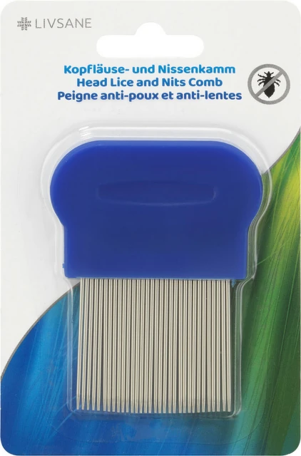 LIVSANE Hřeben na vši a hnidy 1ks
