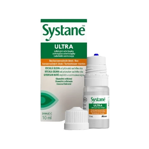 SYSTANE ULTRA zvlhčující oční kapky bez konzervačních látek 10ml