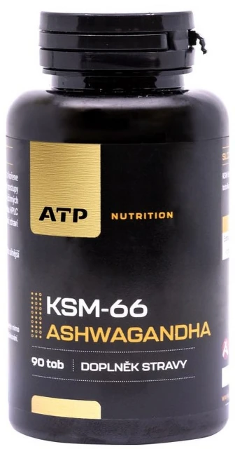 ATP Nutrition Ashwagandha KSM-66 90 tob.
