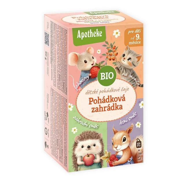 Apotheke Pohádkový dětský čaj Zahrádka BIO 20x1.5g