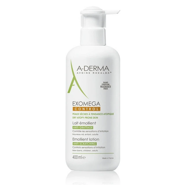 A-DERMA Exomega CONTROL Emolienční mléko 400ml