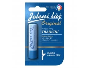 Jelení lůj tradiční pomáda na rty 4.5g