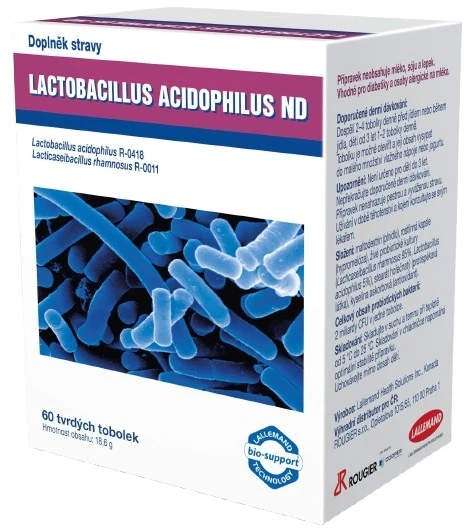 Lactobacillus acidophilus ND 60 tobolek