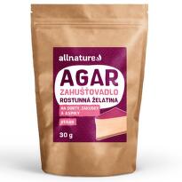 Allnature Agar rostlinná želatina 30g