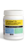 CALCICHEW D3 500MG/200IU žvýkací tableta 20