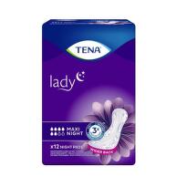 TENA LADY PROTECT+ MAXI NIGHT VLOŽKY ABSORPČNÍ,1020ML,12KS