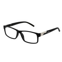 Brýle čtecí +1.50 černé s kovovým doplňkem FLEX