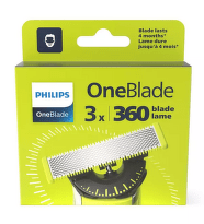 Philips OneBlade 360 QP430/50 břity na tvář 3ks