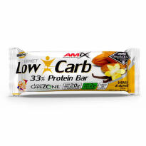 Amix Low-Carb 33% Protein Bar 60 g vanilla almond