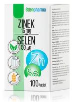 Edenpharma Zinek Selen tbl.100