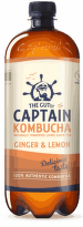The Gutsy Captain Kombucha zázvor&citron BIO 1l