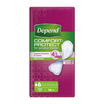 Depend Pads Mini inkontinenční vložky ženy 14 ks