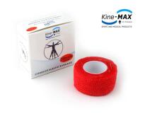 KineMAX Cohesive elastické samofixační 2.5cmx4.5m červené