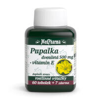 MedPharma Pupalka dvouletá 500mg+vit.E tob.67