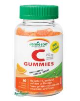 JAMIESON Vitamín C Gummies pomeranč pastilky 60ks