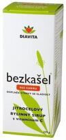 Jitrocel bylinný sirup bez cukru DIAVITA 225g