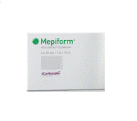 MEPIFORM samolepící krytí na jizvy se silikonem 10X18 cm, 5 ks