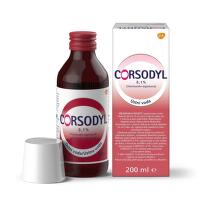 Corsodyl ústní voda 0.1% 200ml - II. jakost