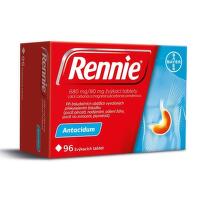 RENNIE 680MG/80MG žvýkací tableta 96