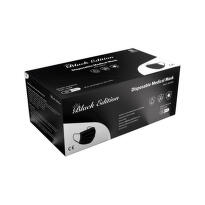 Disposable Medical Face Mask rouška černá 50ks