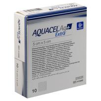 AQUACEL AG+ EXTRA 5X5 CM, KRYTÍ S TECHNOLOGIÍ HYDROFIBER A SE STŘÍBR - II. jakost