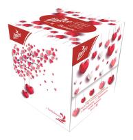 Papírové kapesníky LINTEO box 3vrst.60ks LOVE