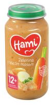 Hami příkrm zelenina s telecím masem 250g 12M