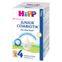 HiPP 4 Junior Combiotik mléčná výživa 700g - balení 3 ks
