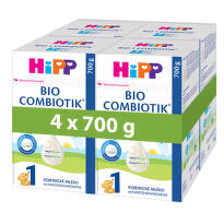 HiPP 1 Combiotik první kojenecké mléko BIO 4x700g