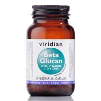 Viridian Beta Glukan&Vitaminy C+D&Zinek cps.30