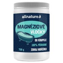 Allnature Magnéziové vločky do koupele 100% 750g