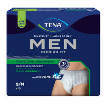 Tena Men PU Maxi S/M inkontinenční kalhotky 10ks
