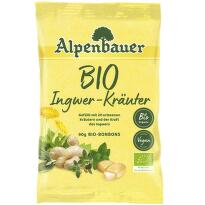 Alpenbauer Bonbóny Zázvor-bylinky BIO 90g