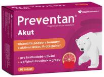 Preventan Akut s příchutí brusinek a grepu tbl.30