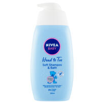 NIVEA Baby šamp.a pěna do koupele 2v1 500ml 86263