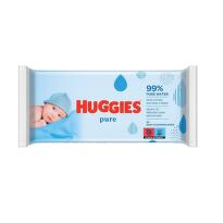 Huggies Pure Dětské vlhčené ubrousky 56ks