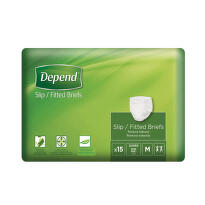 Depend Slip Super inkontinenční kalhotky vel.M 15ks