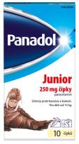 Panadol Junior 250mg čípky 10ks