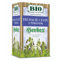 HERBEX BIO Dýchací cesty s tymiánem n.s.20x1.2g