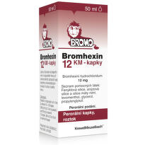 BROMHEXIN KM 12MG/ML perorální kapky, roztok 50ML