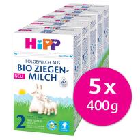 HiPP Kozí mléko BIO 6m 5x400g