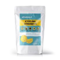 Allnature Kyselina citronová 1000g