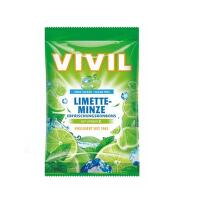 Vivil Limetka-peprmint + vitamin C bez cukru 120g