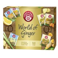 TEEKANNE World of Ginger kolekce čajů 6x5ks