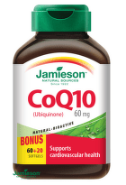 JAMIESON Koenzym Q10 60 mg cps.60+20