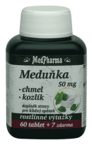 MedPharma Meduňka+chmel+kozlík tbl.67