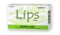 LIPS tablety koutky a afty tbl.30